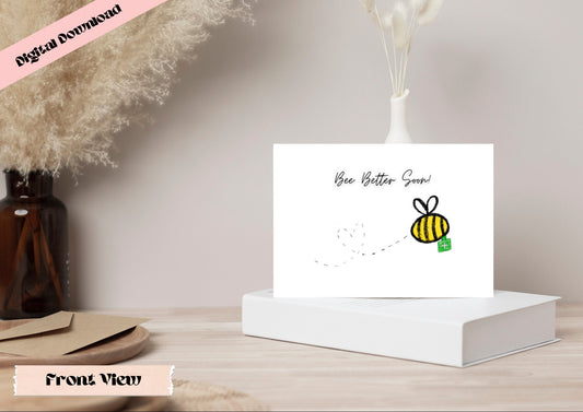 Digital Download | Get Well Soon Greeting Card